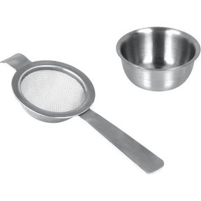 Stainless Steel Tea Strainer with Lid