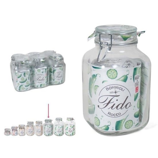 Bormioli Fido Pot de Serrage 3L