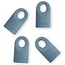 Brabantia Brabantia Set 4 Siliconen Dopjes Accent Blue