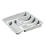 Curver Curver Cutlery Tray With 6 Dividers