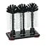 Brosse en verre 3 brosses + ventouse complète