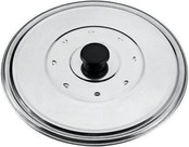 Metaltex  Antispatdeksel ⌀14 tot 25cm - RVS