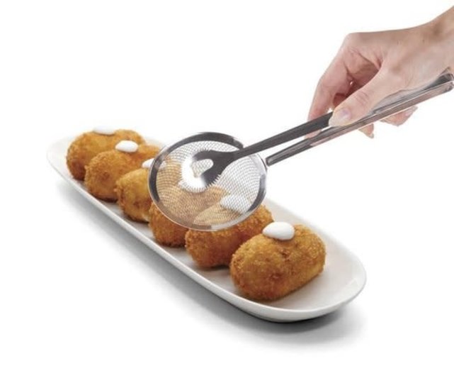 Pince à Frire Metaltex 28cm - Inox