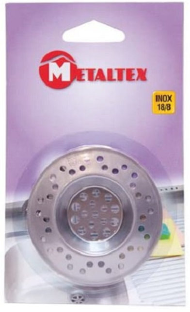 Metaltex Inox Drain Strainer SS Silver