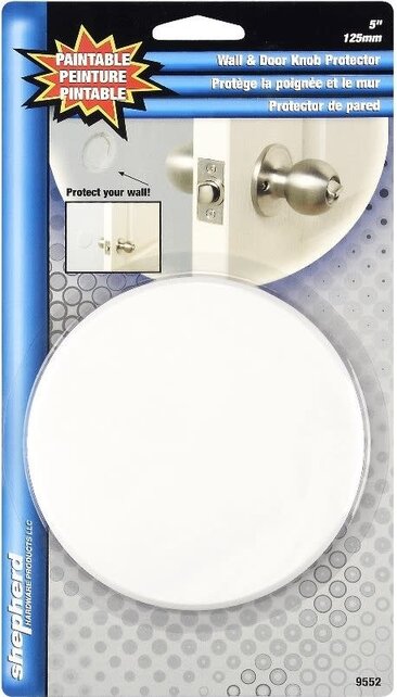 Wandschutz-Türstopper 5" Weiß