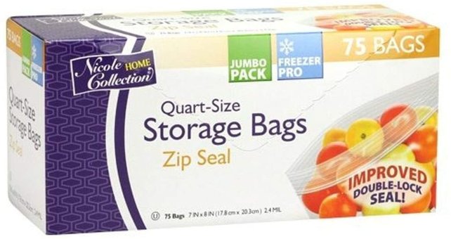 Wegwerpbare Plastic Zip Seal Opslagzakken