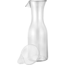 Carafe en acrylique avec couvercle