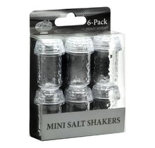 Kingzak Mini  Salt  Shaker  -  Clear