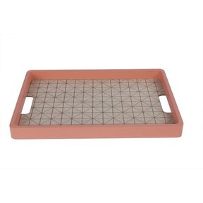 Cosy &Home Tray Pink Wood