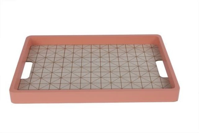 Cosy @Home Tray Pink Wood