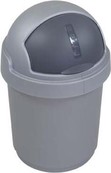 Curver - Roll Bullet bin 10L zilver/antraciet