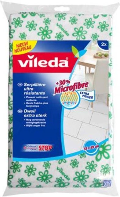 Vileda Original Serpillière Microfibre - 60 x 50 cm Vert
