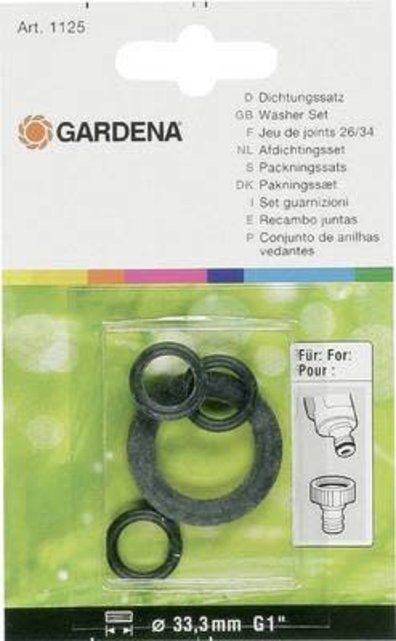Gardena Ringenset Rubber - 4 Stuks