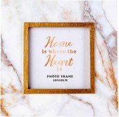 Cosy@Trendy Fotokader Wit Marble