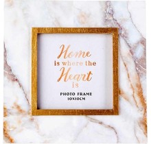 Cosy@Trendy Fotokader mit Marmor