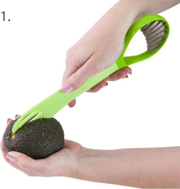 "Dr Avocado" Avocado Multiple Tool 5 in 1 by Metaltex