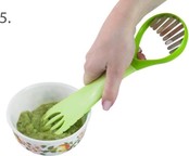 „Dr. Avocado“ Avocado-Mehrfachwerkzeug 5 in 1 von Metaltex