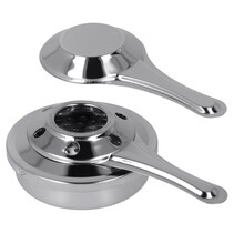 Fonduebrander - 16 cm - Rvs - Zilver