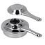 Metaltex Fonduebrander - 16 cm - Rvs - Zilver