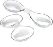 Guzzini Chip & Dip Bowl 2 Pcs - White