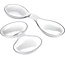 Guzzini Guzzini Chip & Dip Bowl 2 Pcs - White