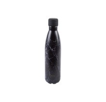 Drinkfles Vacuum 750ml Schwarz Marmor