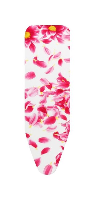 Brabantia Bügelbrettbezug Baumwolle – 124 x 38 cm – 4 mm Schaumstoff + Filz