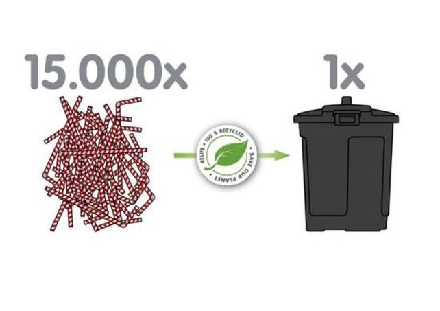 SUNWARE Relife Megano Conteneur à déchets 75L