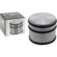 Door Stop Stainless Steel Dia 9cm H 7.5cm