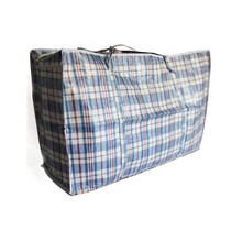 Sac de rangement à carreaux moyen 50x50x12 cm