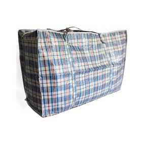 Karierte Aufbewahrungstasche, mittelgroß, 75 x 55 x 30 cm