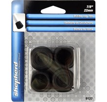 Leg Tip-Rubber Black-7/8"