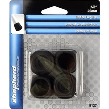 Leg Tip-Rubber Black-7/8"