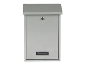 Practo Mailbox Dublin Silver Grey
