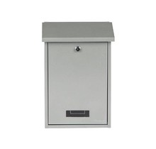 Practo Brievenbus Dublin Zilvergrijs