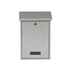 Practo Mailbox Dublin Silver Grey