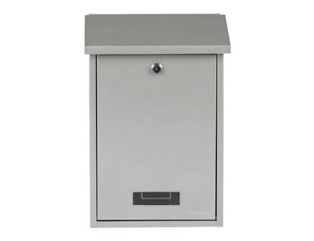 Practo Mailbox Dublin Silver Grey