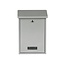 Practo Mailbox Dublin Silver Grey