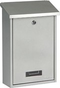 Practo Mailbox Dublin Silver Grey