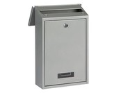 Practo Mailbox Dublin Silver Grey