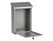 Practo Mailbox Dublin Silver Grey