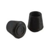 Leg Tip-Rubber Black-3/4"