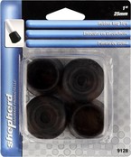 Leg Tip-Rubber-#6-Black-1"-