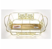 Porte-casserole décoratif doré