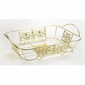 Porte-casserole décoratif doré