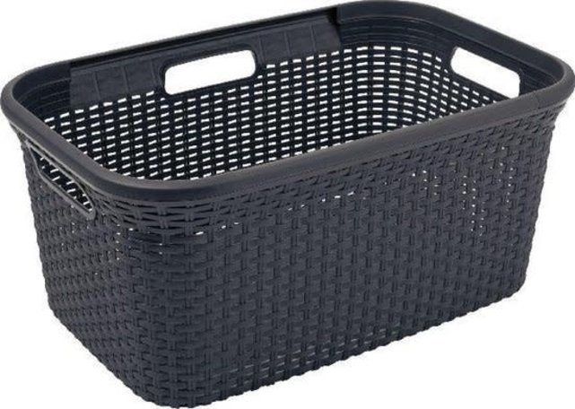 Curver Panier à Linge Style Naturel 45L