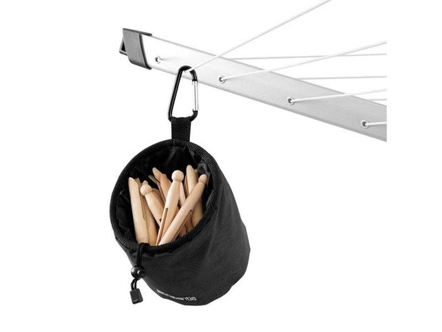 Brabantia Wäscheklammertasche Schwarz