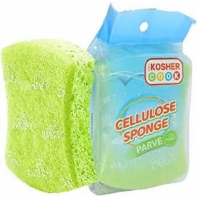 Éponge en cellulose Vert\Parve