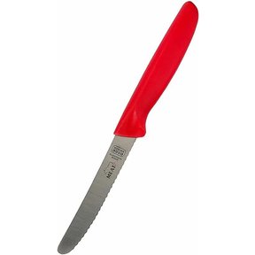 Couteau casher-viande rouge 4,5"