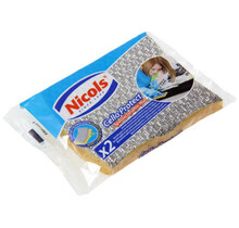 Nicols Schuursponzen voor Kookplaat Cellobescherming x2